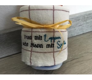 Stickserie - Spülsprüche